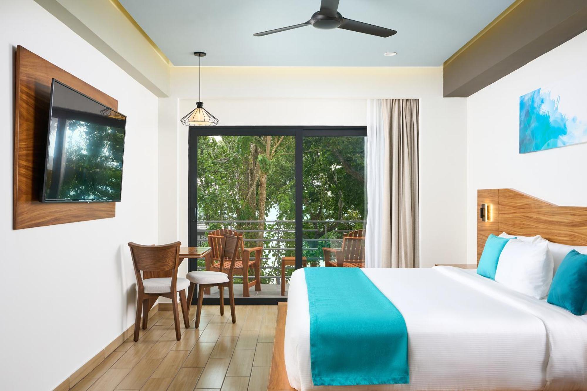 Cristalino Lagoon Front Hotel, Restaurant & Spa Bacalar Bagian luar foto