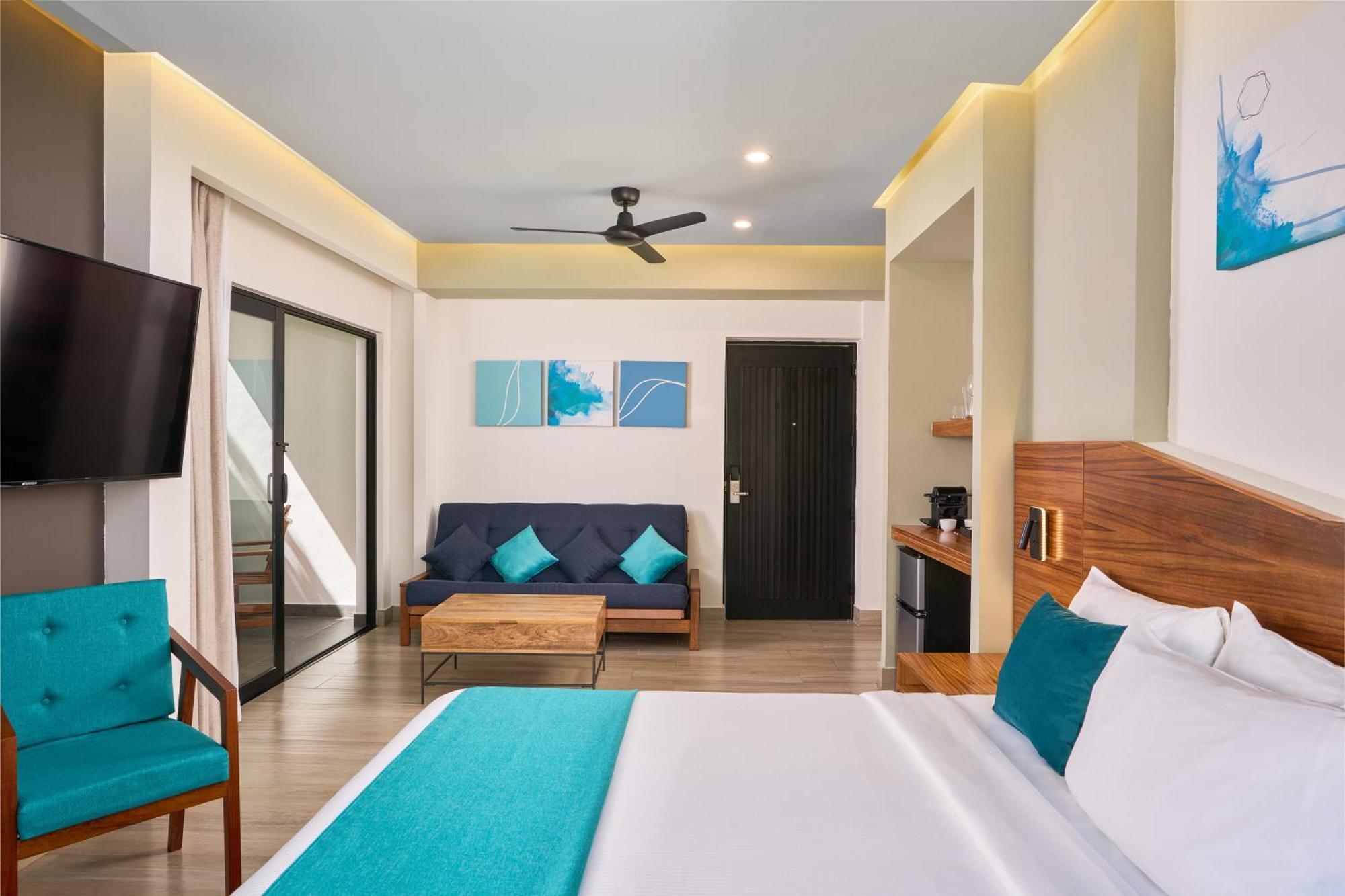 Cristalino Lagoon Front Hotel, Restaurant & Spa Bacalar Bagian luar foto