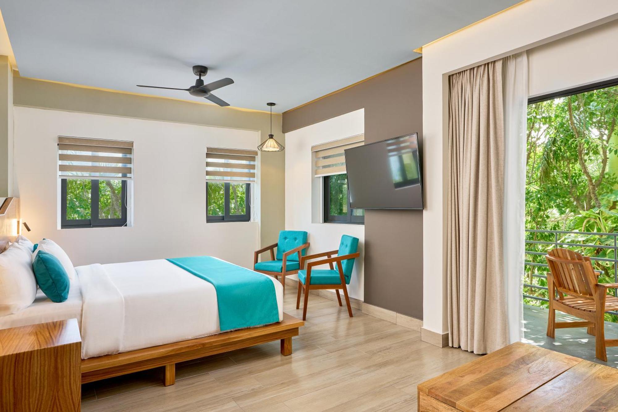 Cristalino Lagoon Front Hotel, Restaurant & Spa Bacalar Bagian luar foto