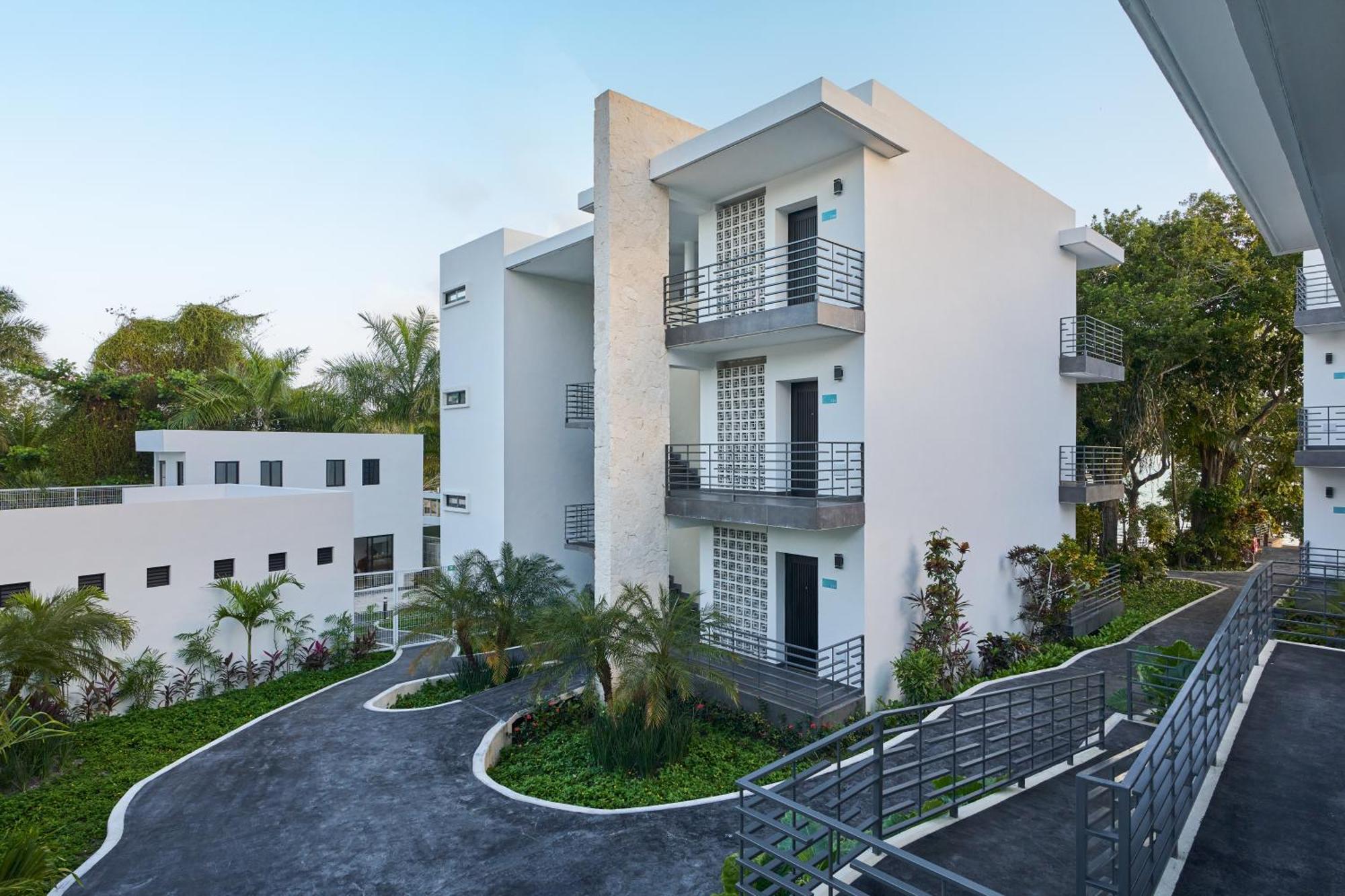Cristalino Lagoon Front Hotel, Restaurant & Spa Bacalar Bagian luar foto